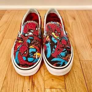 Vans classic slip-on Marvel Spider-Man size 7.5US